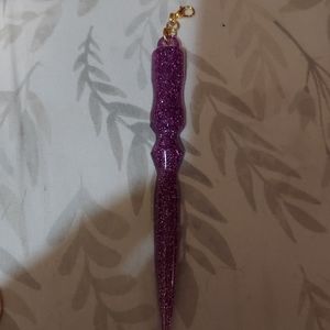 Purple self defense Keychain